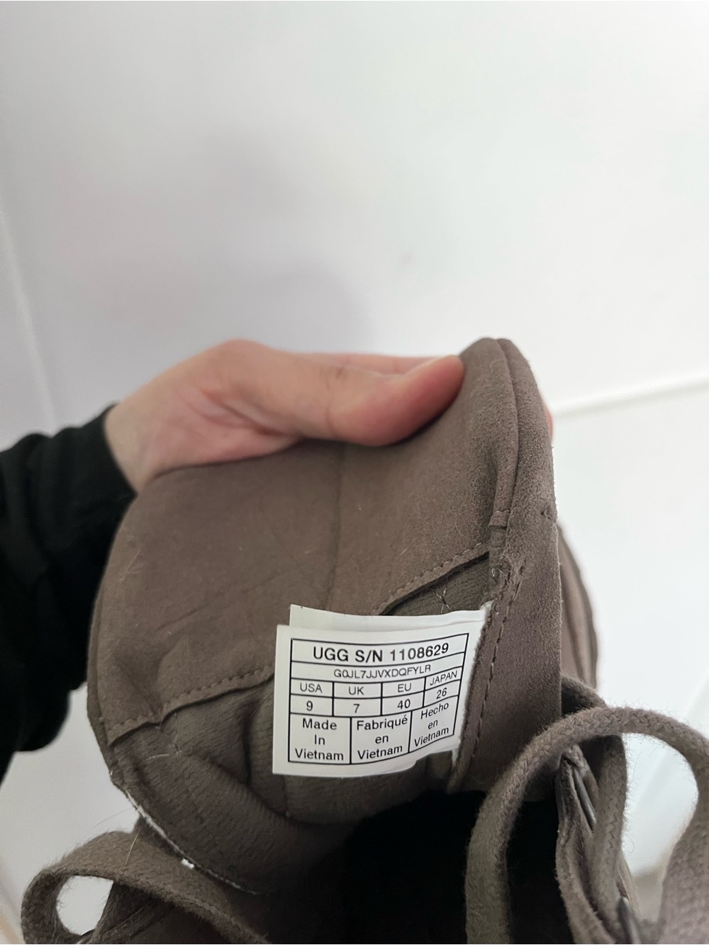 UGG Women's Brown Waterproof Wedge Boot - Picture 4 of 4